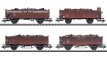 Trix 24007 Set 4 goederenwagens Trix 24007 Set 4 goederenwagens DB (occasion)