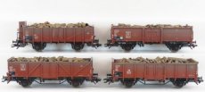 Trix 24007 Set 4 goederenwagens Trix 24007 Set 4 goederenwagens DB (occasion)